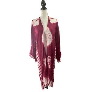 Tie Dye Kimono/Cover Up